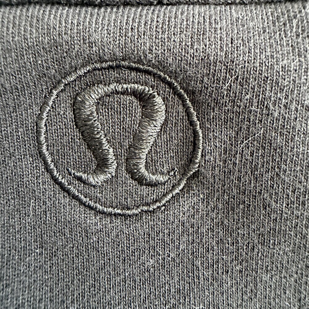 LULULEMON To You Sweater Sz 6 Black High Neck Kangaroo Pocket Sweatshirt EUC - Picture 12 of 13